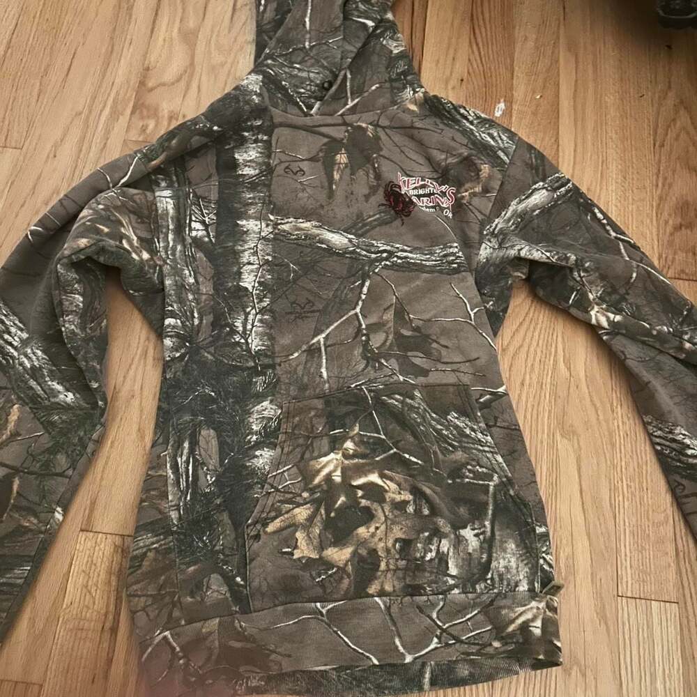 Realtree Kelly's Brighton Marina Camo Graphic Hoodie